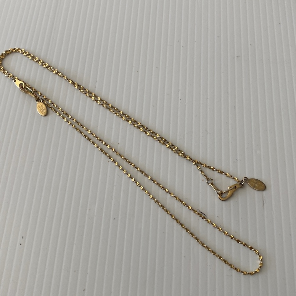 American Showcase Goldtone Chain Necklace.